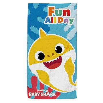 Bath towel Baby Shark, 70x140cm