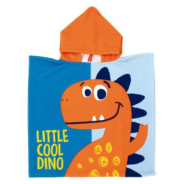 Handdoek Poncho Dino, 55x55cm