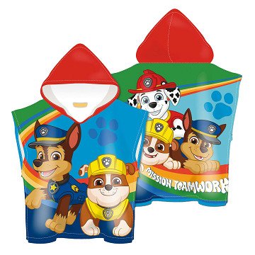 Handtuchponcho PAW Patrol, 110x55