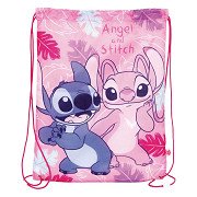 Angel und Stitch Turnbeutel