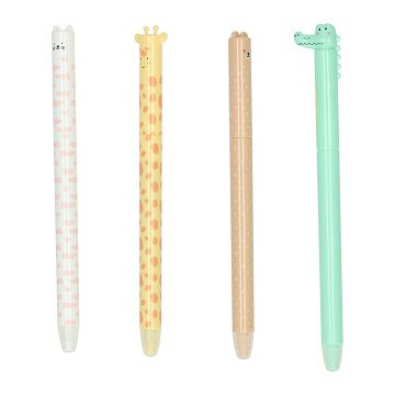 Erasable Gel Pen Happy Life Zoo