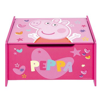 Houten Speelgoedkist Peppa Pig