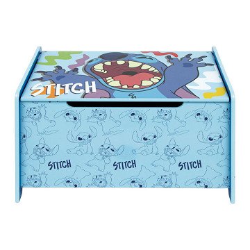 Holzspielzeugkiste Stitch