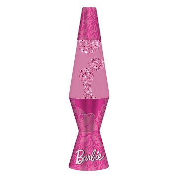 Glitzernde Lavalampe Barbie - 36 cm