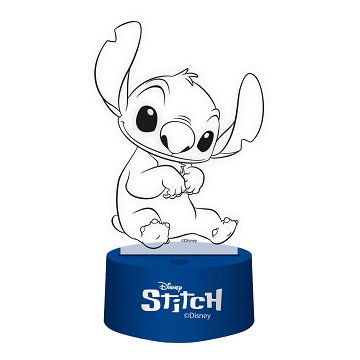3D-Lampe mit Fernbedienung Stitch