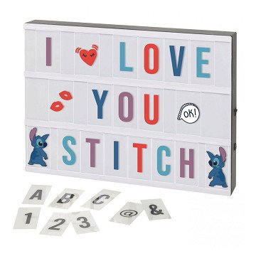 Anpassbarer Stitch Light Box - 384 Stück.