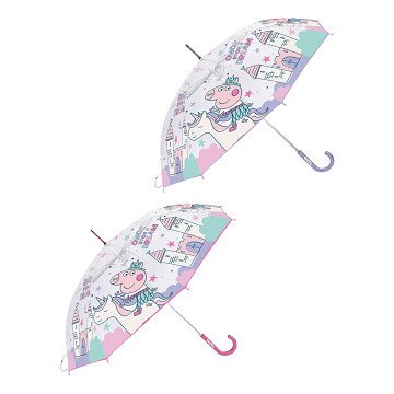 Transparent Umbrella Peppa Pig