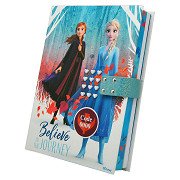 Dagboek met Geluid en Slot Frozen 2