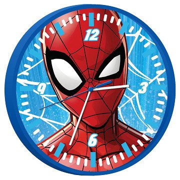 Wandklok Spiderman