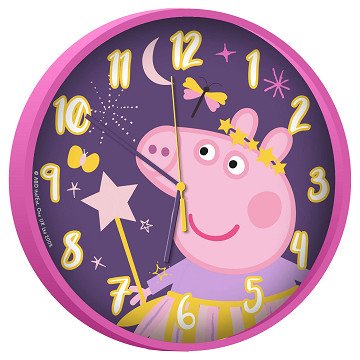 Wall clock Peppa Pig