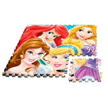 Vloerpuzzel Foam Disney Prinses, 9st.