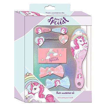 Hair Accessories Set Unicorn, 8pcs.