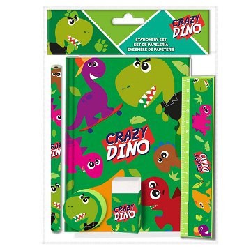 Stationery Set Dino, 5pcs.