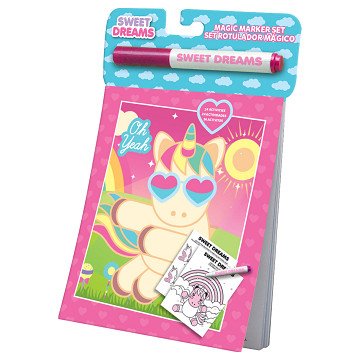 Magical Water Drawing Book Unicorn