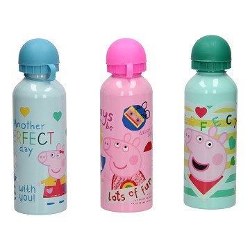 Aluminum Drinking Bottle Peppa Pig