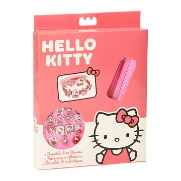 Making Bracelets with Hello Kitty Charms