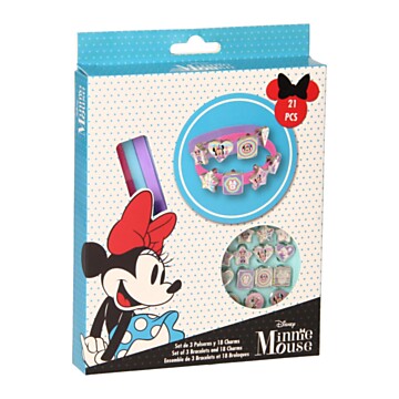 Making Bracelets with Minnie Mouse Charms