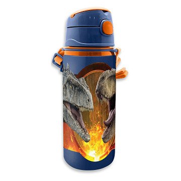 Jurassic World Aluminum Drinking Bottle with Spout, 600ml