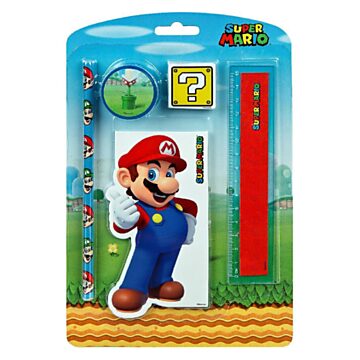 Super Mario Stationery Set, 5 pcs.
