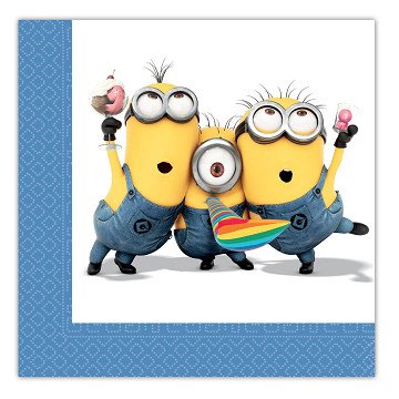 Minions Napkins, 20 pcs.