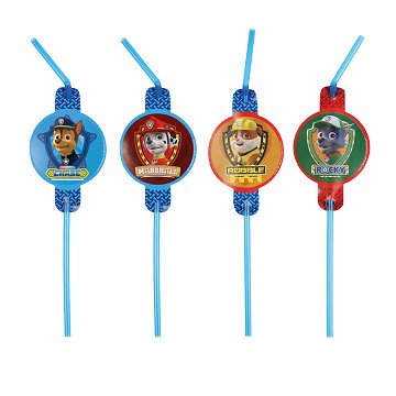 PAW Patrol Straws, 8 pcs.