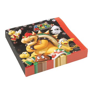 Super Mario Napkins, 20pcs.