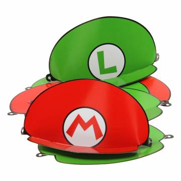 Super Mario Hats, 8pcs.