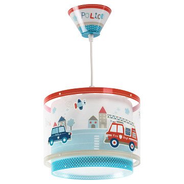Dalber Hanging Lamp Police Glow in the Dark, 26.5cm