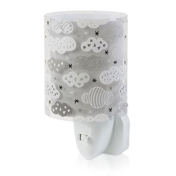 Dalber Night Light LED Clouds Gray, 14cm