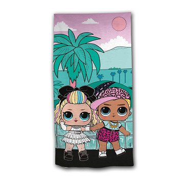 L.O.L. Surprise Beach Towel Blue