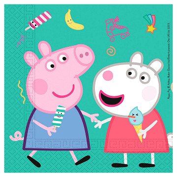 Servietten Peppa Pig, 16 Stück.