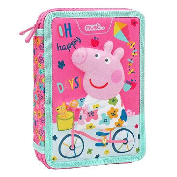 Mit Peppa Pig gefülltes Federmäppchen