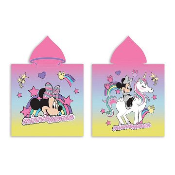 Minnie Mouse Towel Poncho, 55x110cm