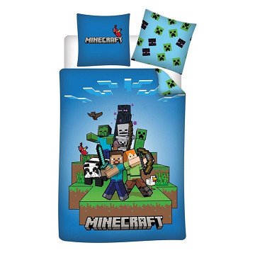 Minecraft Duvet cover Microfibre, 140x200cm