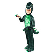 Children's costume Dark Green Dino, 4-6 years