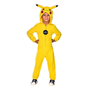 Children's costume Pokemon Pikachu Onesie, 4-6 years