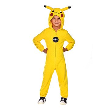 Kinderkostüm Pokemon Pikachu Onesie, 8-10 Jahre