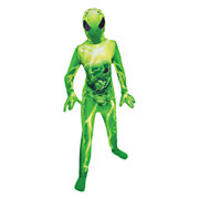 Children's costume Alien Green, 4-6 years