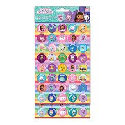 Reward stickers Gabby's Dollhouse, 80pcs.