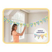 Paper bunting Bluey, 4.5mtr.