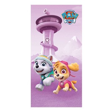 Strandlaken PAW Patrol Paars, 70x140cm