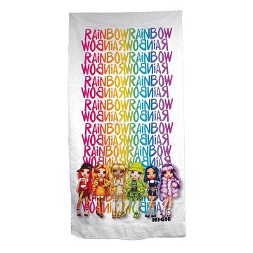 Beach towel Rainbow High, 70x140cm