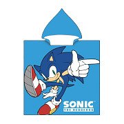 Sonic Handtuch-Poncho, 55 x 110 cm