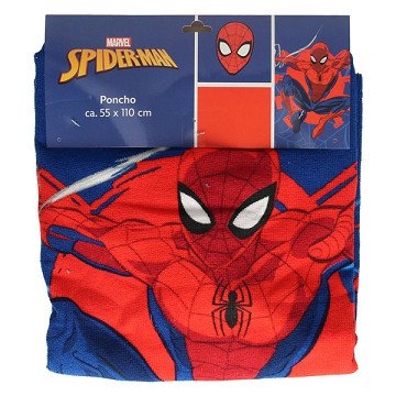 Spiderman Poncho, 55x110cm