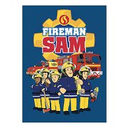 Fleece Deken Brandweerman Sam, 110x140cm