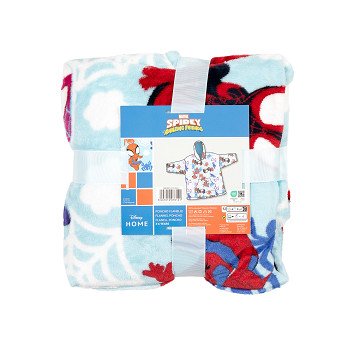 Spidey Children's Fleece Hoodie Blanket Sweater, 3-6 years