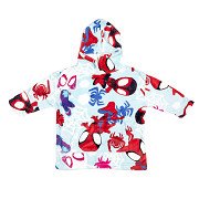 Spidey Children's Fleece Hoodie Blanket Sweater, 3-6 years