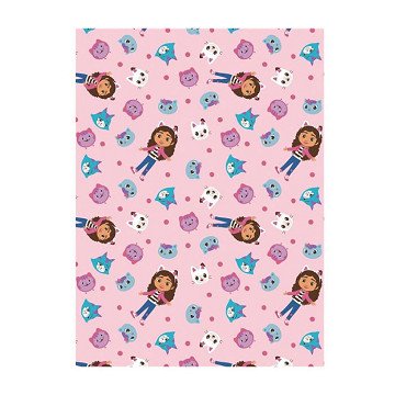 Flannel Blanket Gabby's Dollhouse, 110x1450cm