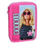 Barbie Filled Pencil Case, 2 Compartments