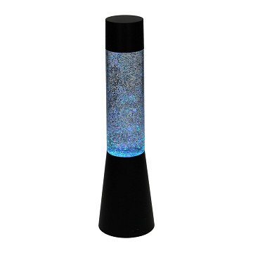 Glitter LED Lamp Color Changing, 33cm